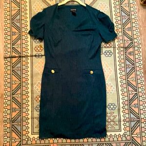 Form Fitting Green Dress